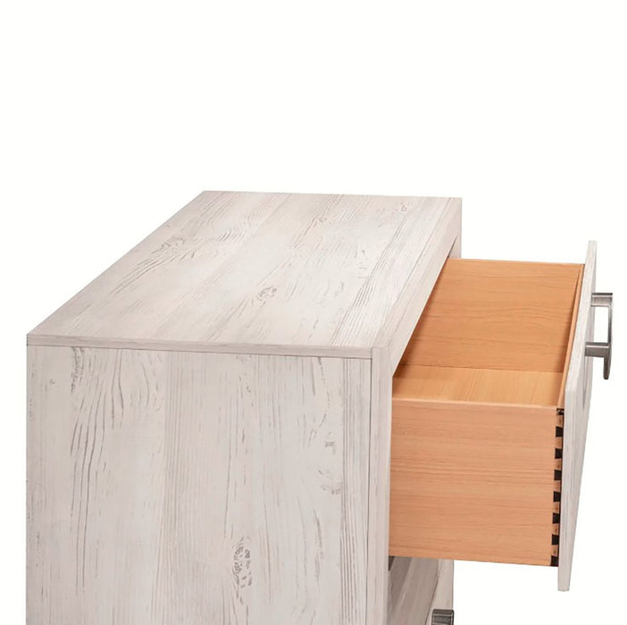 Crown Mark Furniture Veda 2 Drawer Nightstand in Beige - Golden Home Furniture (Columbus, OH) - Multi Location