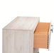 Crown Mark Furniture Veda 2 Drawer Nightstand in Beige - Golden Home Furniture (Columbus, OH) - Multi Location