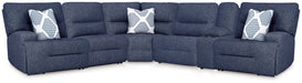 Acklen Place Power Reclining Sectional - Golden Home Furniture 