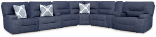 Acklen Place Power Reclining Sectional - Golden Home Furniture 