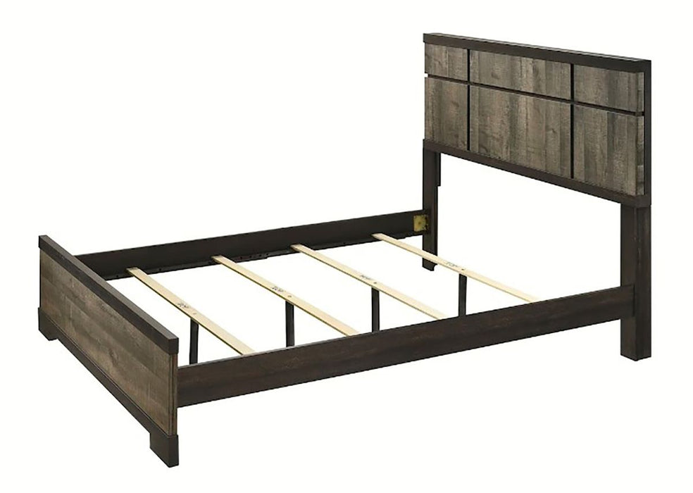 Crown Mark Furniture Remington King Panel Bed in Brown B8160-K - Golden Home Furniture (Columbus, OH) - Multi Location