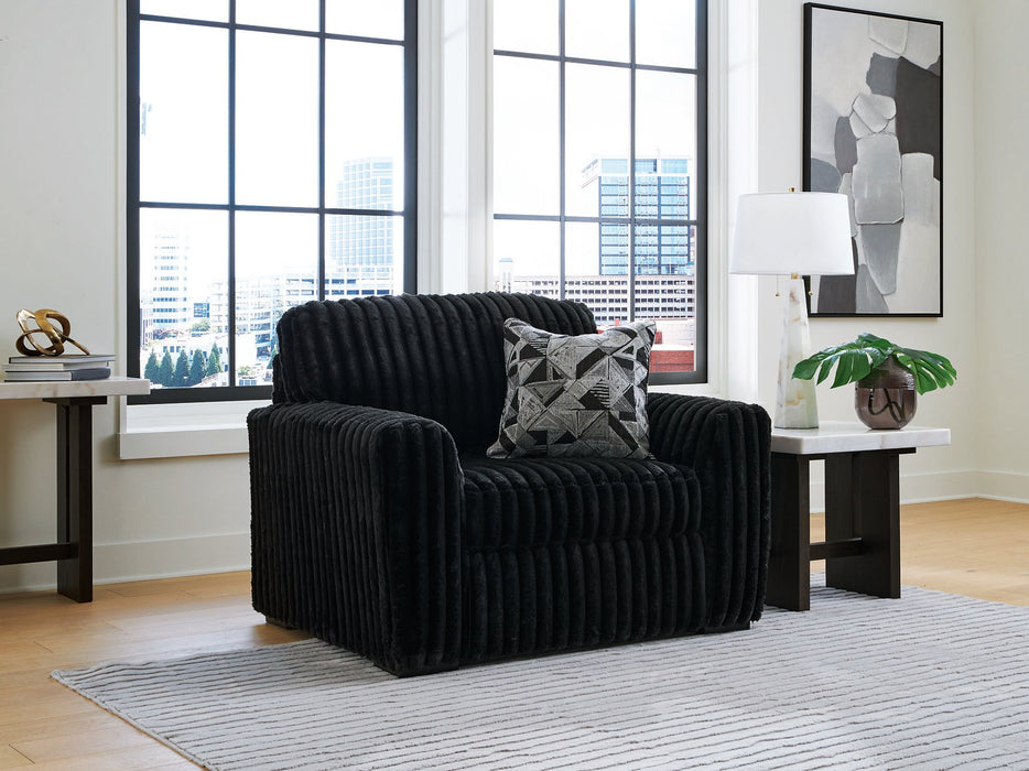 Midnight-Madness Oversized Chair - Golden Home Furniture (Columbus, OH) - Multi Location