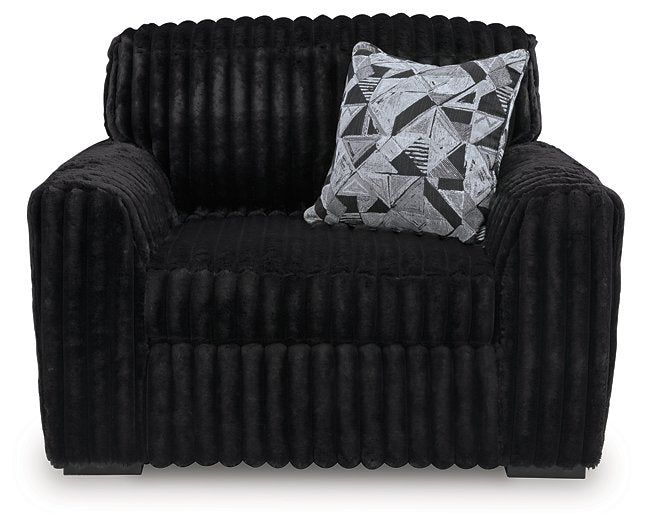 Midnight-Madness Oversized Chair - Golden Home Furniture (Columbus, OH) - Multi Location