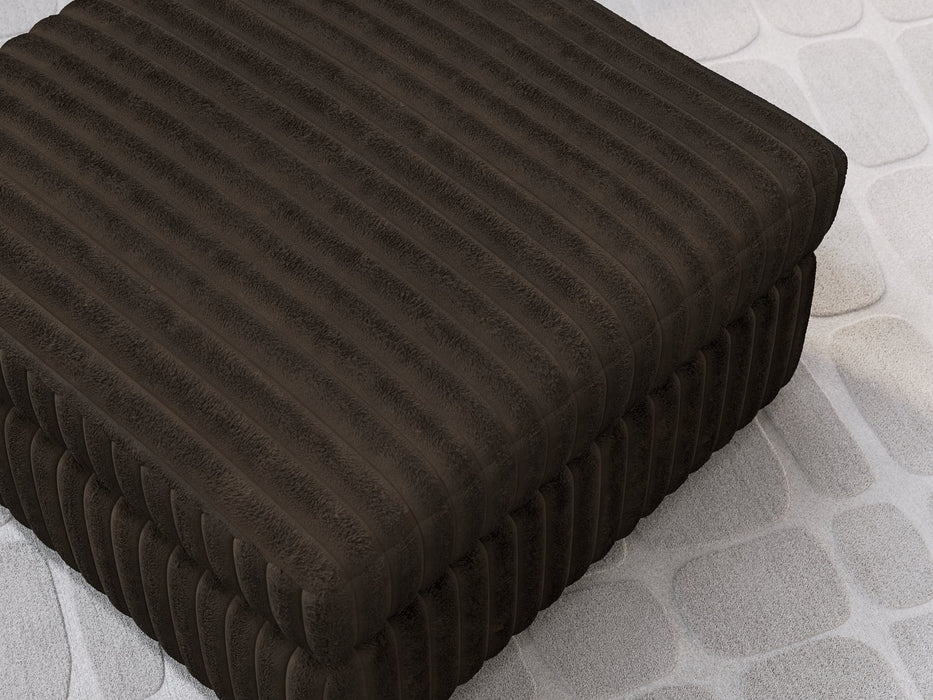 Midnight-Madness Oversized Accent Ottoman - Golden Home Furniture (Columbus, OH) - Multi Location