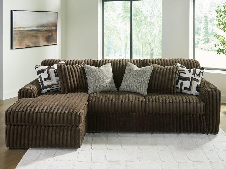 Midnight-Madness Sectional Sofa with Chaise - Golden Home Furniture (Columbus, OH) - Multi Location