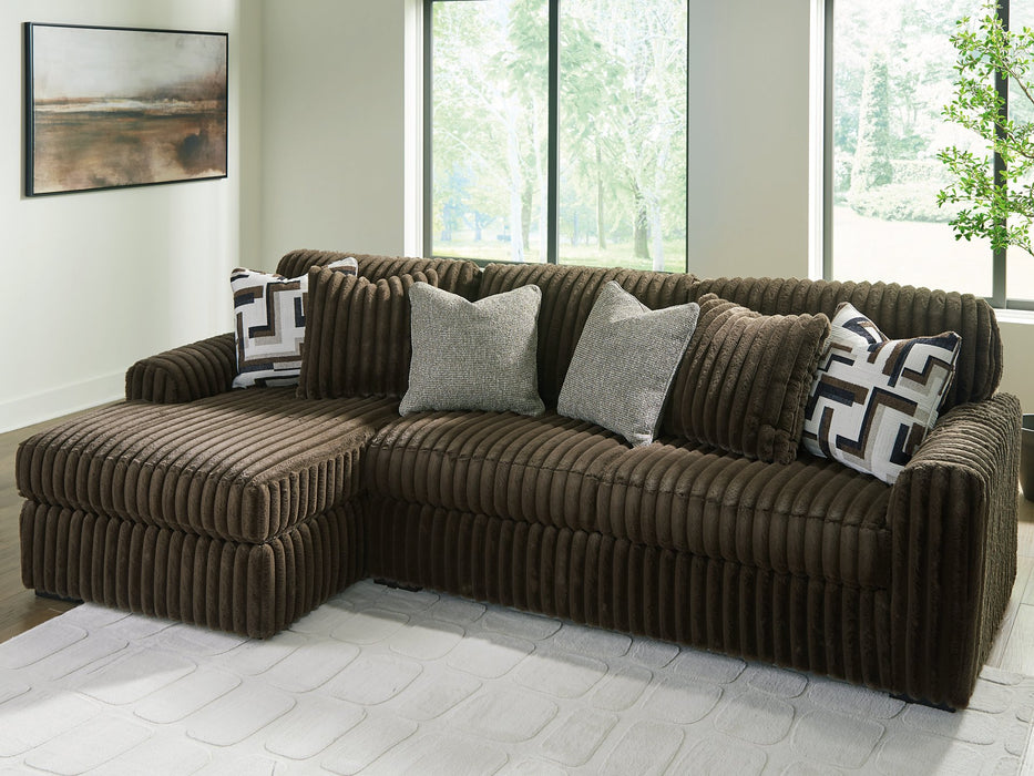 Midnight-Madness Sectional Sofa with Chaise - Golden Home Furniture (Columbus, OH) - Multi Location