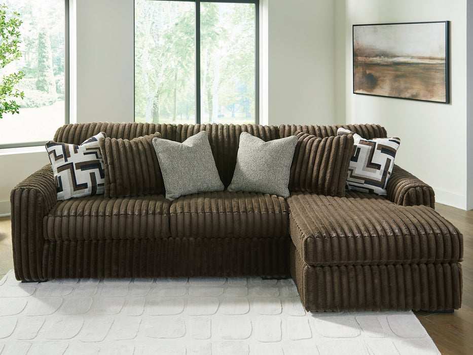 Midnight-Madness Sectional Sofa with Chaise - Golden Home Furniture (Columbus, OH) - Multi Location