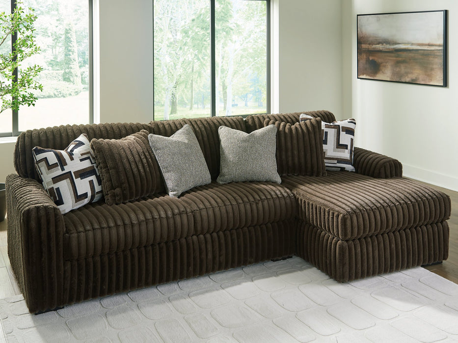 Midnight-Madness Sectional Sofa with Chaise - Golden Home Furniture (Columbus, OH) - Multi Location