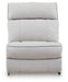Social Pointe Reclining Sectional with Storage Console - Golden Home Furniture 