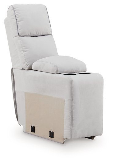 Social Pointe Reclining Sectional with Storage Console - Golden Home Furniture 