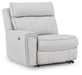 Social Pointe Reclining Sectional with Storage Console - Golden Home Furniture 