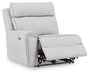 Social Pointe Reclining Sectional with Storage Console - Golden Home Furniture 