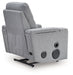 Pineland Power Glider Recliner with Audio System - Golden Home Furniture 