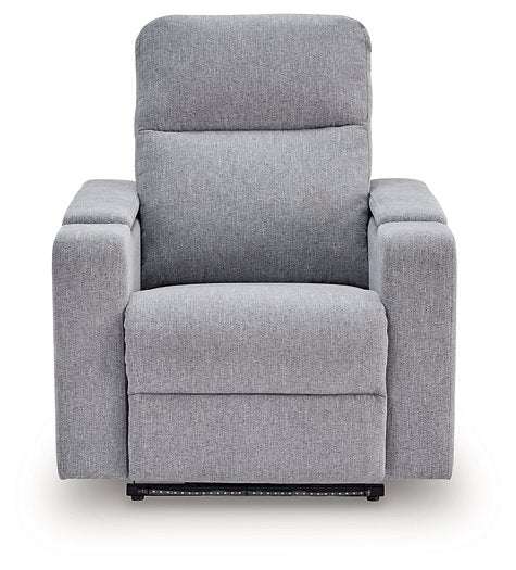 Pineland Power Glider Recliner with Audio System - Golden Home Furniture 