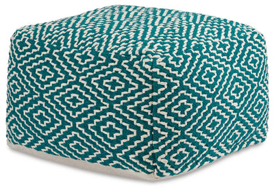 Brynnsen Pouf - Golden Home Furniture 