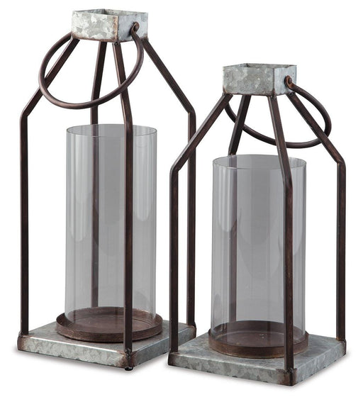 Diedrick Lantern (Set of 2) - Golden Home Furniture 