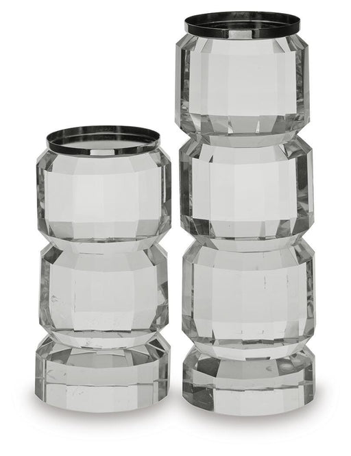 Brentley Candle Holder Set (Set of 2) - Golden Home Furniture 