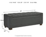 Cortwell Storage Bench - Golden Home Furniture 