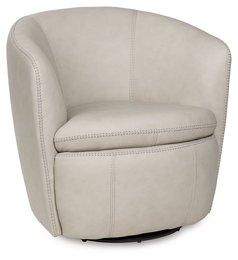 Kierreys Swivel Accent Chair - Golden Home Furniture 