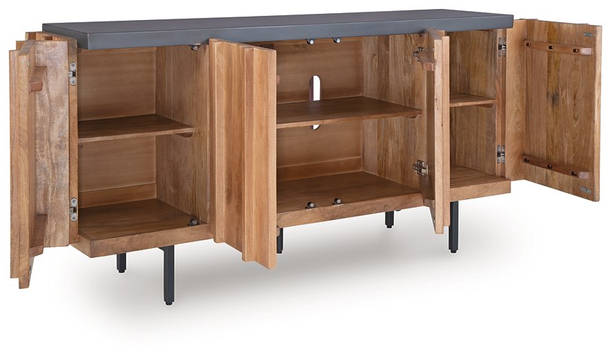 Quintavious Accent Cabinet - Golden Home Furniture 