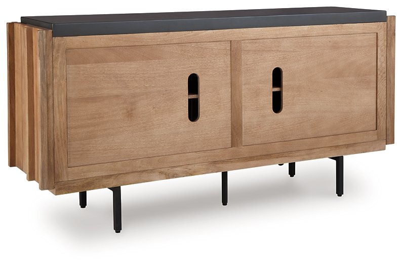 Quintavious Accent Cabinet - Golden Home Furniture 