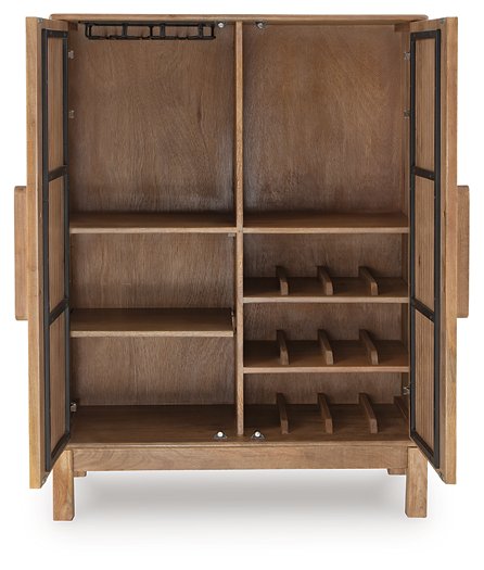 Pellamour Bar Cabinet - Golden Home Furniture 