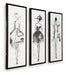 Mckerrick Wall Art Set (Set of 3) - Golden Home Furniture (Columbus, OH) - Multi Location