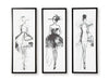 Mckerrick Wall Art Set (Set of 3) - Golden Home Furniture (Columbus, OH) - Multi Location