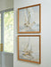 Winbrook Wall Art Set (Set of 2) - Golden Home Furniture (Columbus, OH) - Multi Location