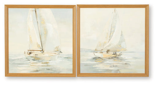 Winbrook Wall Art Set (Set of 2) - Golden Home Furniture (Columbus, OH) - Multi Location