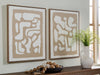 Waldett Wall Art (Set of 2) - Golden Home Furniture 