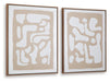 Waldett Wall Art (Set of 2) - Golden Home Furniture 