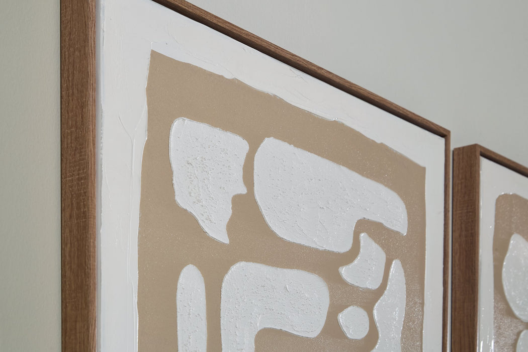Waldett Wall Art (Set of 2) - Golden Home Furniture 