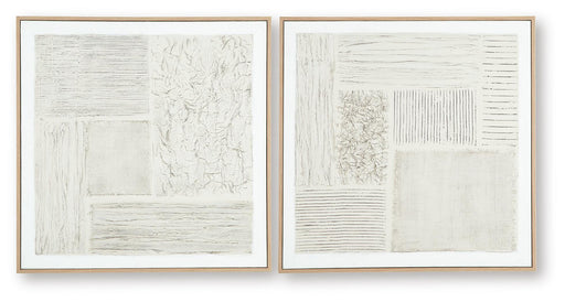 Andorfield Wall Art (Set of 2) - Golden Home Furniture 