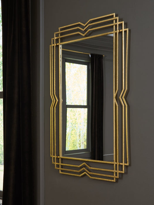 Claybrook Accent Mirror - Golden Home Furniture (Columbus, OH) - Multi Location