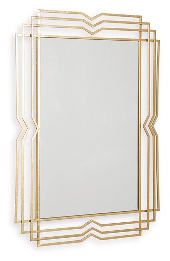 Claybrook Accent Mirror - Golden Home Furniture (Columbus, OH) - Multi Location