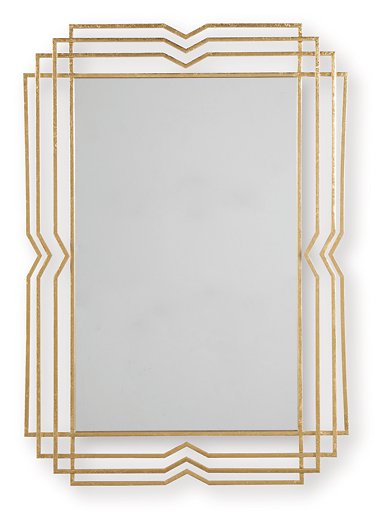 Claybrook Accent Mirror - Golden Home Furniture (Columbus, OH) - Multi Location