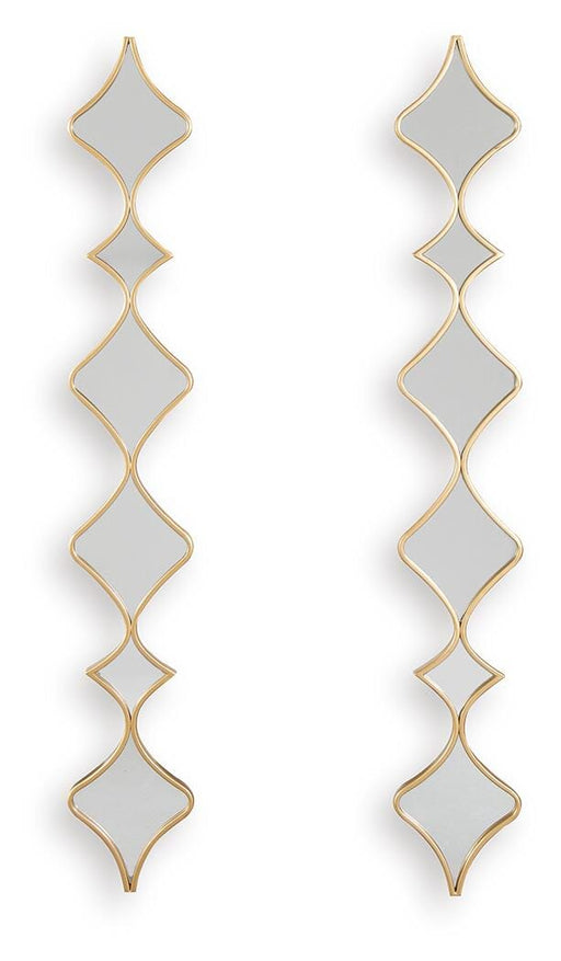 Harriswood Accent Mirror Set (Set of 2) - Golden Home Furniture 