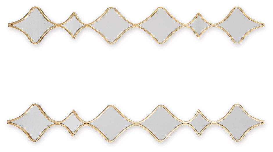 Harriswood Accent Mirror Set (Set of 2) - Golden Home Furniture (Columbus, OH) - Multi Location