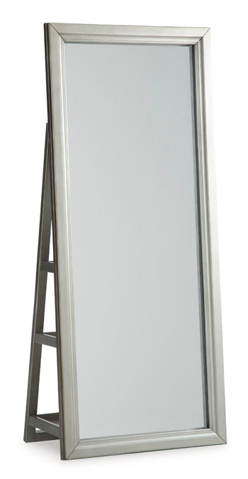 Evesen Floor Standing Mirror/Storage - Golden Home Furniture (Columbus, OH) - Multi Location