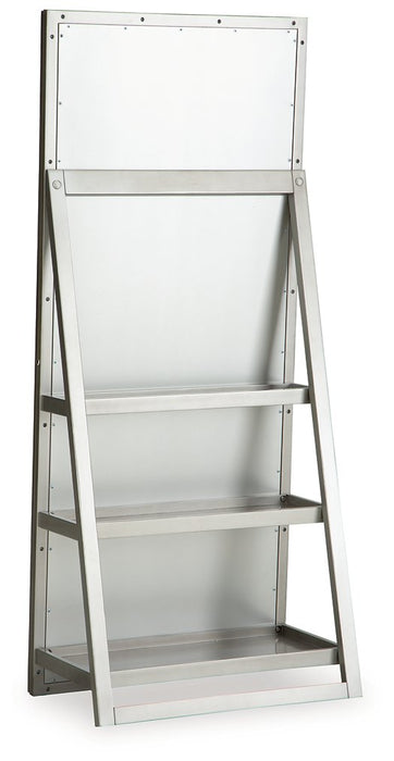 Evesen Floor Standing Mirror/Storage - Golden Home Furniture (Columbus, OH) - Multi Location