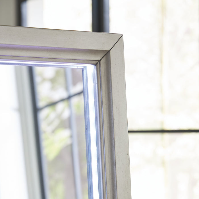 Evesen Floor Standing Mirror/Storage - Golden Home Furniture (Columbus, OH) - Multi Location