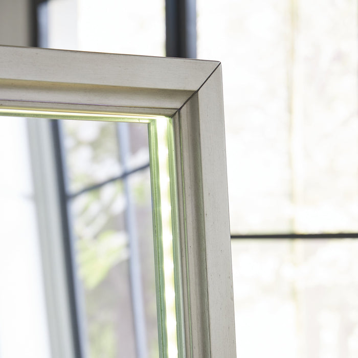 Evesen Floor Standing Mirror/Storage - Golden Home Furniture (Columbus, OH) - Multi Location