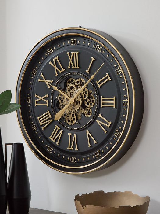 Dairton Wall Clock - Golden Home Furniture (Columbus, OH) - Multi Location