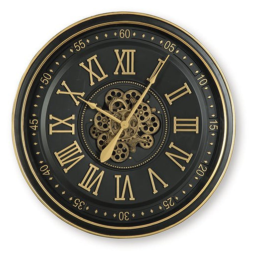 Dairton Wall Clock - Golden Home Furniture (Columbus, OH) - Multi Location