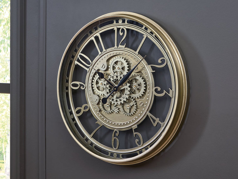 Gilover Wall Clock - Golden Home Furniture (Columbus, OH) - Multi Location