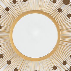 Morwenna Accent Mirror - Golden Home Furniture (Columbus, OH) - Multi Location