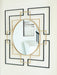 Oceanal Accent Mirror - Golden Home Furniture 