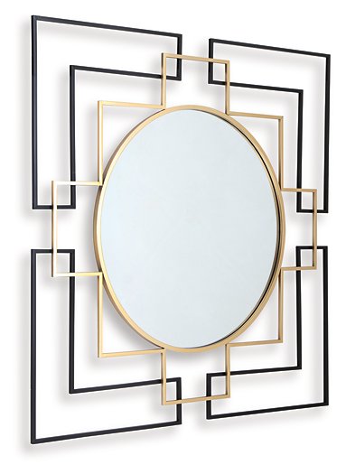 Oceanal Accent Mirror - Golden Home Furniture 