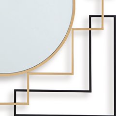 Oceanal Accent Mirror - Golden Home Furniture 
